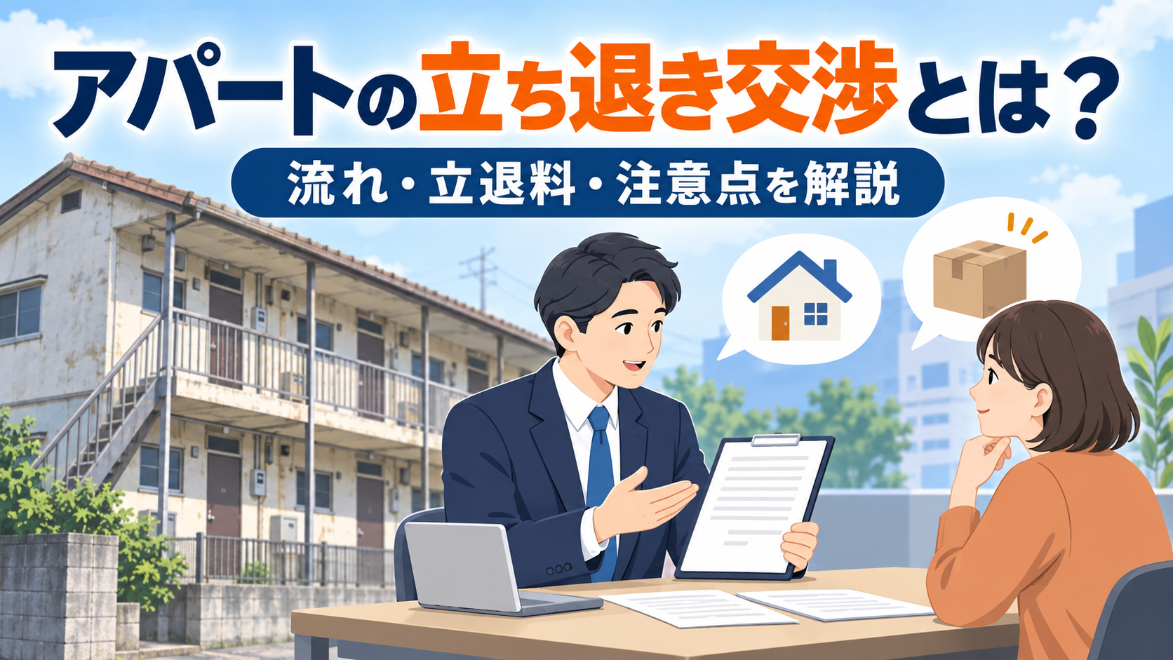 アパートの立ち退き交渉とは？