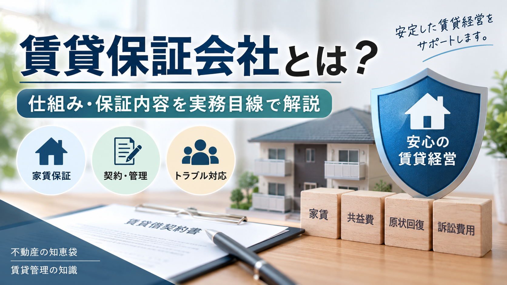 賃貸保証会社とは？