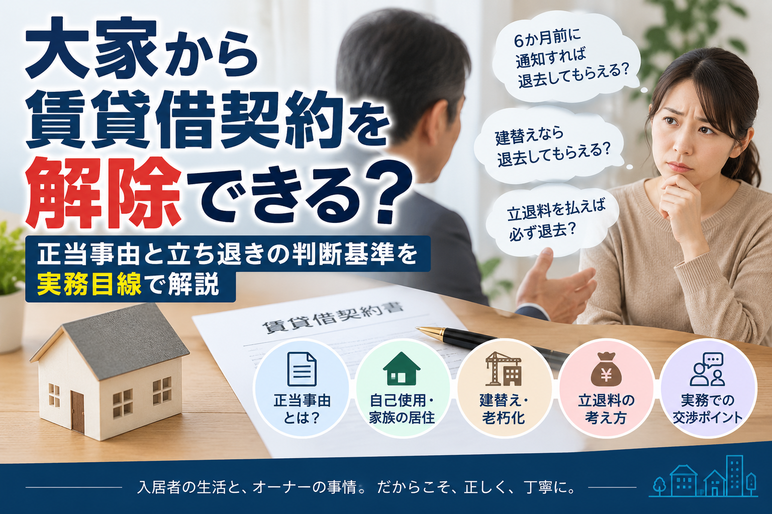 大家から賃貸借契約を解除できる?