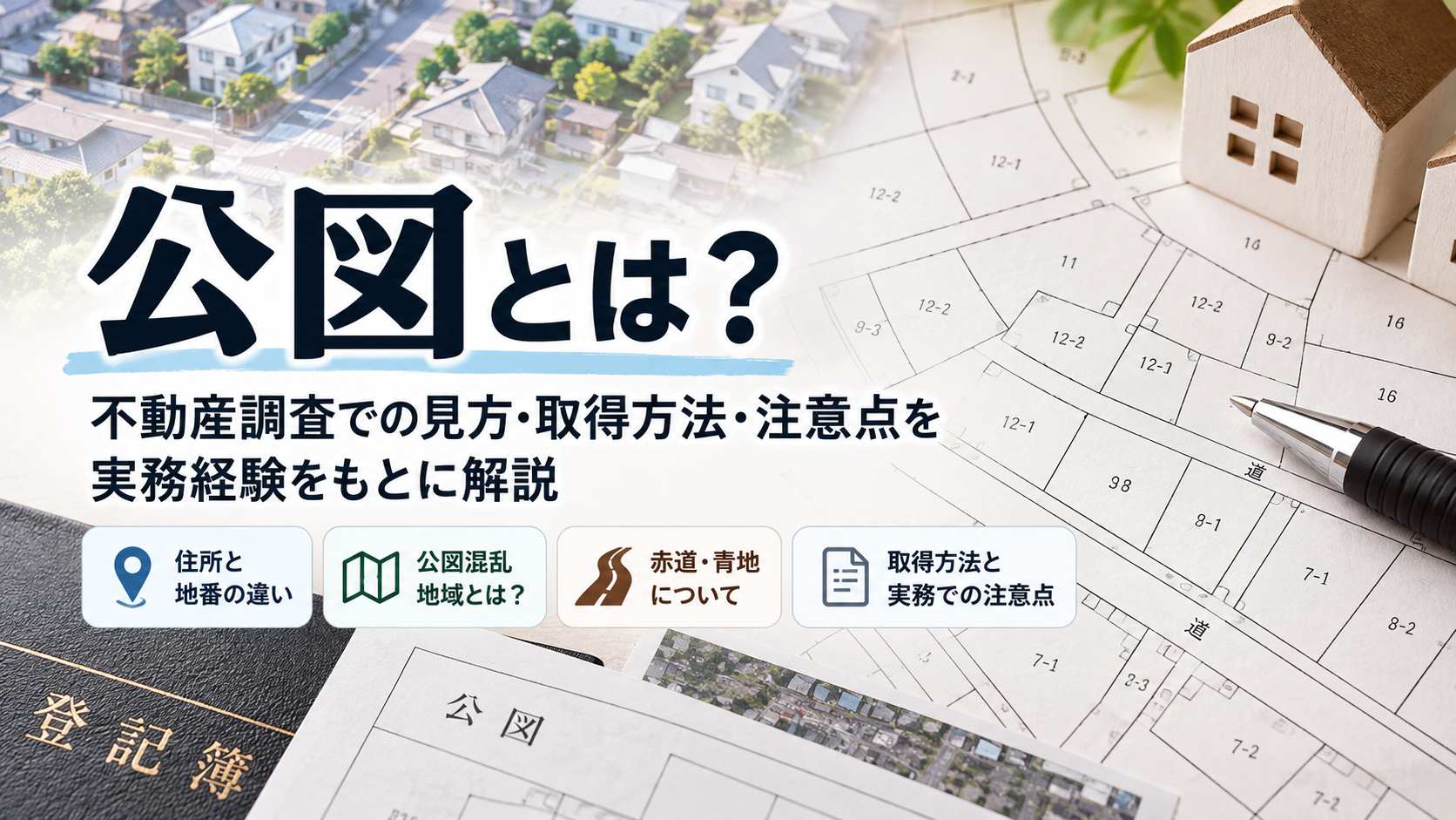 公図とは?不動産調査での見方・取得方法・注意点
