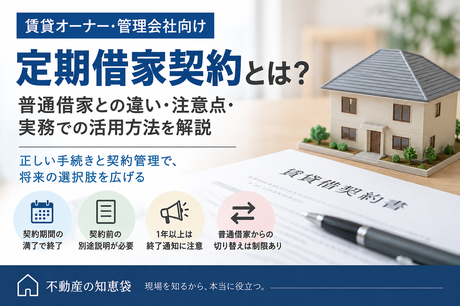 定期借家契約とは？